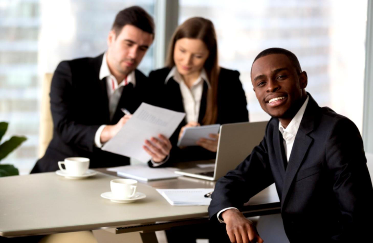 Financial education workshop setting